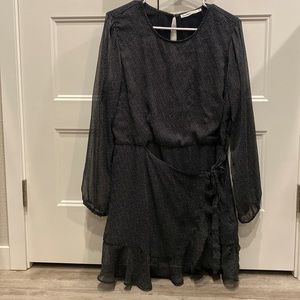 White polka dot dress